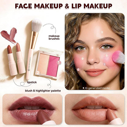 Blossique Glow Atelier Makeup Set